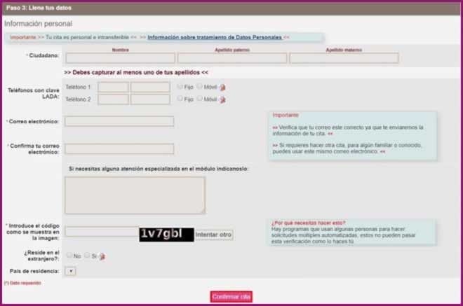 Agendar Cita en el INE Citas INE online