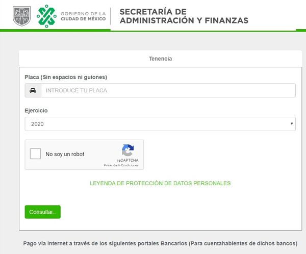 Cuánto se paga de tenencia CDMX