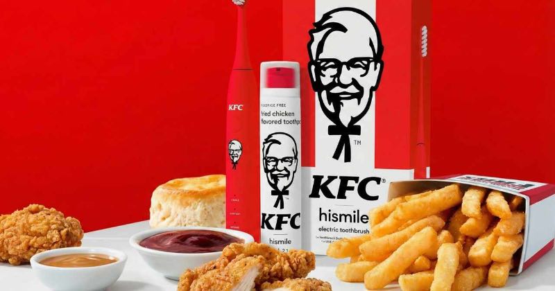 KFC lanza pasta dental con sabor a pollo frito