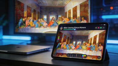 Dibujos de la Biblia en tu celular: la app que transforma el arte digital en experiencia espiritual