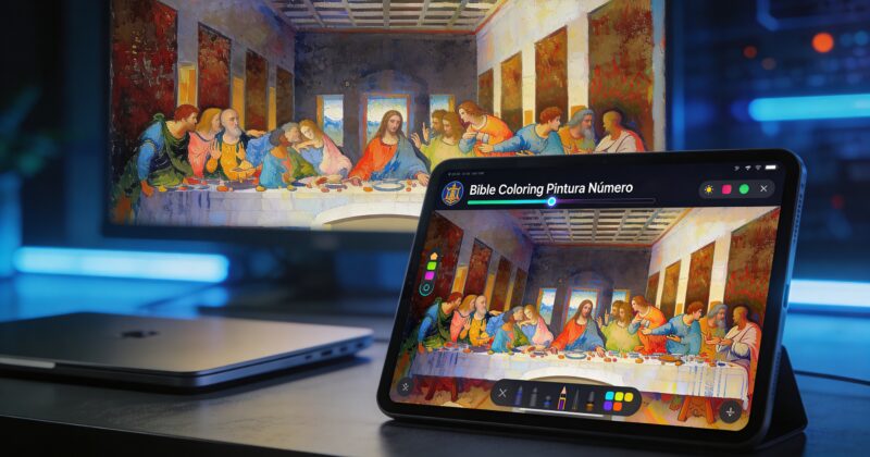 Dibujos de la Biblia en tu celular: la app que transforma el arte digital en experiencia espiritual