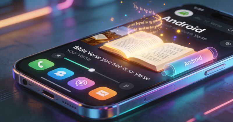 La revolución de las apps de versículos bíblicos con imágenes en Android: Fe, tecnología y creatividad a un clic