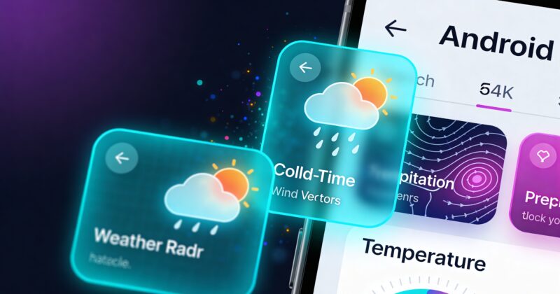 Radar meteorológico en tu móvil: tecnología, consejos y personalización geek real