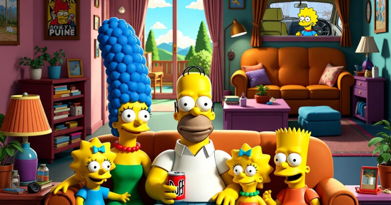 Los Simpsons revolucionan su icónica intro tras 37 años: nuevos detalles del sofá que lo cambian todo