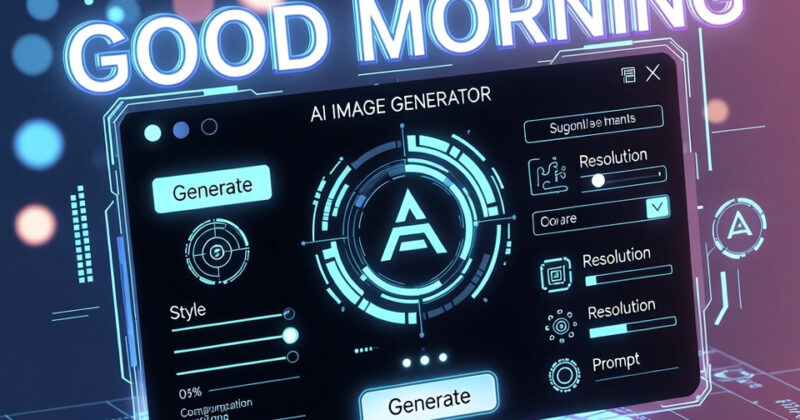 Crea imágenes de buenos días únicas con IA: guía premium para geeks creativos