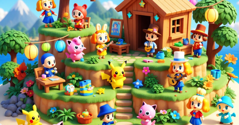 Lo que Animal Crossing puede aprender del multijugador de Pokémon Pokopia: el futuro de los juegos de simulación social