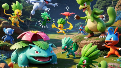 Los Pokémon tipo Planta más poderosos que todo entrenador debe conocer