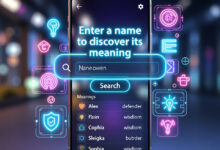 Descubre más de 4000 significados de nombres con una app intuitiva y geek en tu móvil