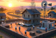 Wild West Pioneers: The Free Steam Game Blending Red Dead Redemption With City-Building Sims