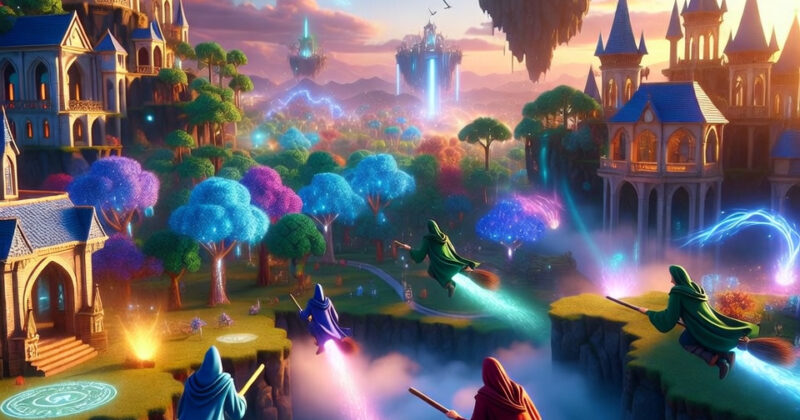 Witchspire: The Spellbinding Fusion of Hogwarts Legacy and Minecraft You Can Play for Free on Steam