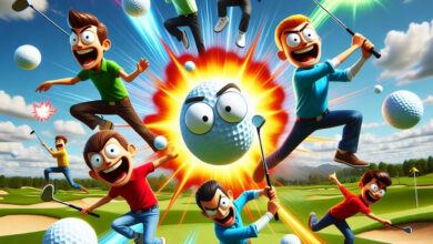 Super Battle Golf: El Party Game Caótico Que Está Rompiendo Amistades en Steam