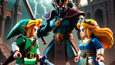 The Legend of Zelda: Ocarina of Time regresa en una épica versión LEGO para coleccionistas y fans