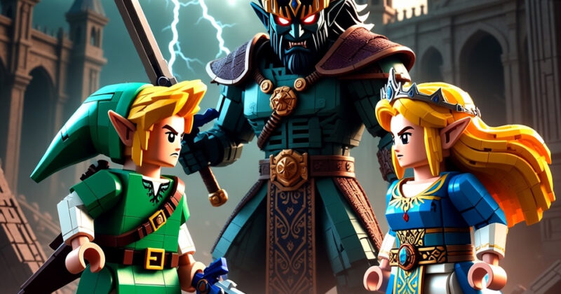 The Legend of Zelda: Ocarina of Time regresa en una épica versión LEGO para coleccionistas y fans