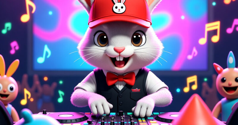 DJ Bunny: El juego gratuito de Steam que conquista con música, humor y puzles en una sola sesión