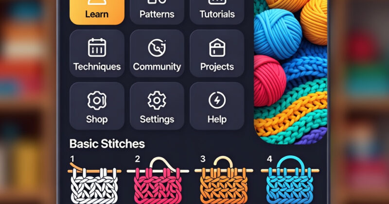 Aprende ganchillo desde cero con la app definitiva para geeks creativos