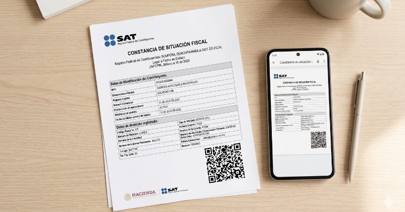 Constancia de situación fiscal (SAT México)