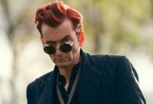 First Official Look at David Tennant's Crowley Return in Good Omens' Finale Episode