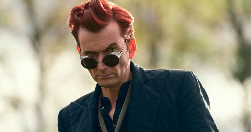 First Official Look at David Tennant's Crowley Return in Good Omens' Finale Episode