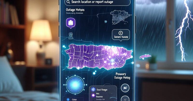 El Mapa Interactivo de Apagones en Puerto Rico: Así funciona la app colaborativa que todos usan