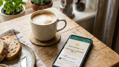 Descubre la app definitiva para compartir imágenes de buenos días en WhatsApp