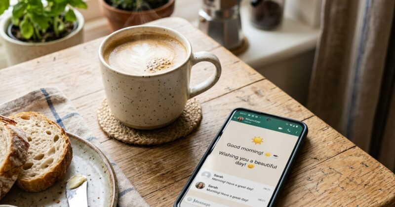 Descubre la app definitiva para compartir imágenes de buenos días en WhatsApp