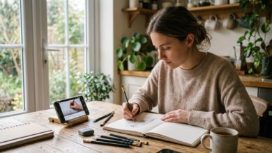 Aprende a dibujar desde cero gratis: el curso online que transforma tu móvil en un taller de arte