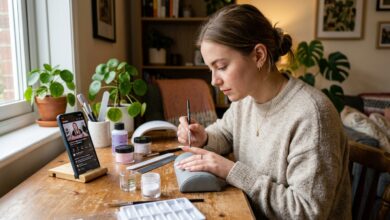 Curso Gratis de Uñas Acrílicas Profesional: Domina la Manicura desde tu Smartphone