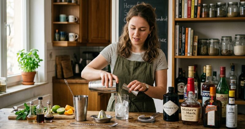 Curso de bartender online gratis y certificado: domina el arte de la coctelería desde casa