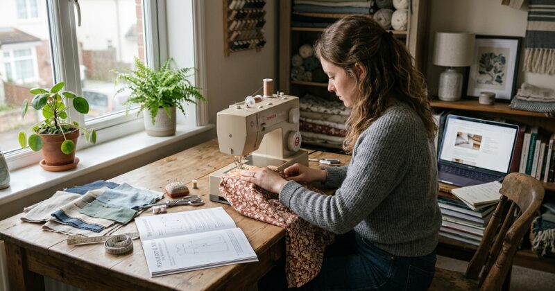 Curso online gratuito de corte y confección de ropa con certificado: aprende moda desde casa