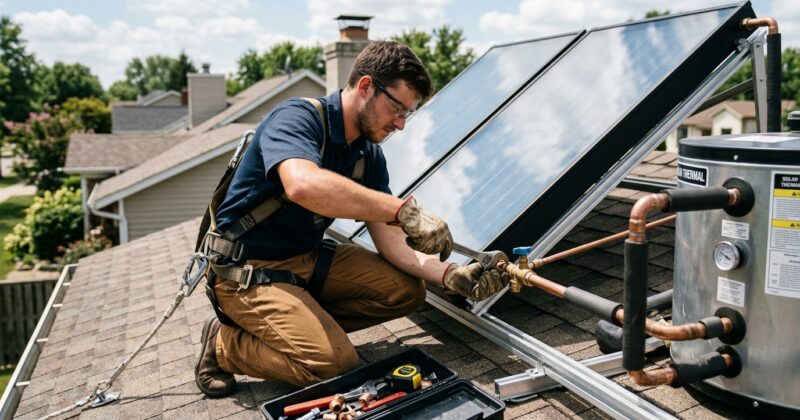 Curso técnico de calentadores solares gratis: energía limpia y empleo digital sin experiencia previa