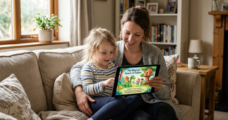 Cuentos personalizados para niños: historias mágicas con nombre e ilustraciones gratis en tu móvil