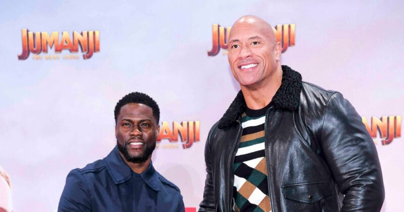 Kevin Hart and Dwayne Johnson Light Up Jumanji 4 Set with Unmissable On-Set Antics