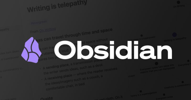 Obsidian Integrates Powerful Command Line Interface for Desktop Apps