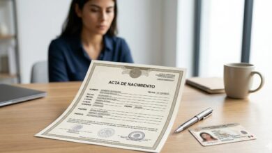 Acta de Nacimiento en Línea