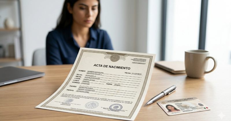 Acta de Nacimiento en Línea