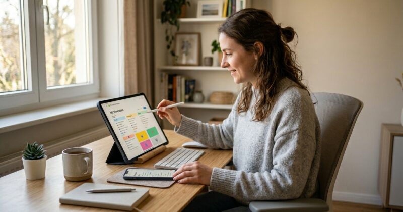 Agenda visual: el sistema revolucionario para organizar mentes inquietas con Notion