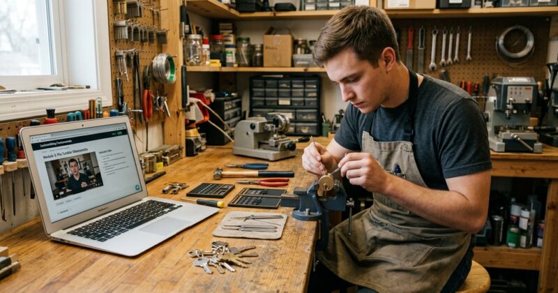 Curso de cerrajería online gratis: domina el oficio desde casa y haz crecer tu futuro tech