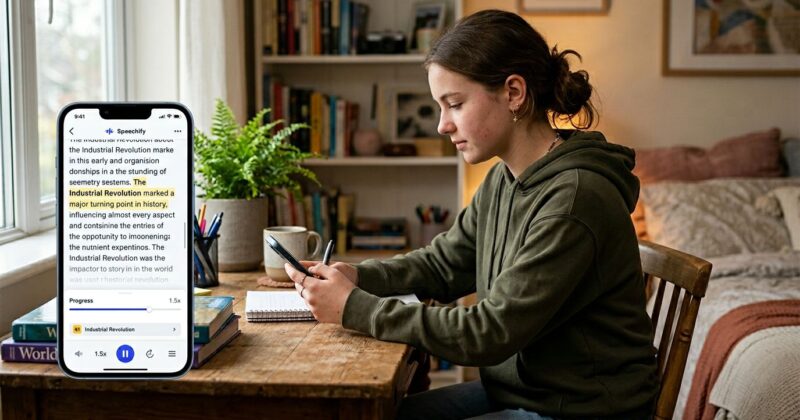 Speechify: la app revolucionaria que transforma la lectura para personas con dislexia