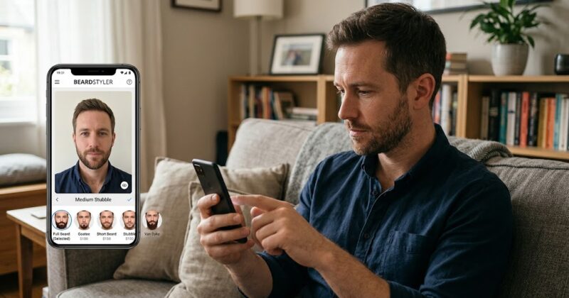 ¿Cómo verte con distintos estilos de barba usando solo tu smartphone? Descúbrelo con la app líder en edición facial