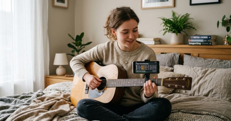 Cómo aprender a tocar guitarra desde cero usando solo tu móvil: guía geek total