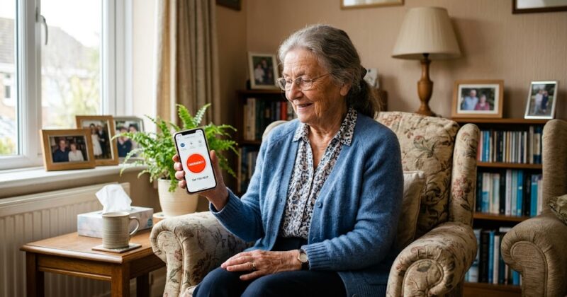 Botón de emergencia en tu móvil: Seguridad real para mayores y cuidadores en 2026