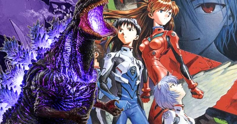 Neon Genesis Evangelion's EVA-01 and EVA-02 Get a Godzilla Mutation: The Ultimate Kaiju-Mech Crossover