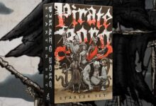 Pirate Borg Starter Set: A Fearsome, Unfiltered Pirate TTRPG Adventure for New and Veteran Crews