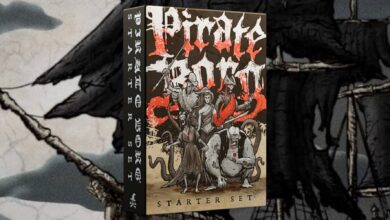Pirate Borg Starter Set: A Fearsome, Unfiltered Pirate TTRPG Adventure for New and Veteran Crews