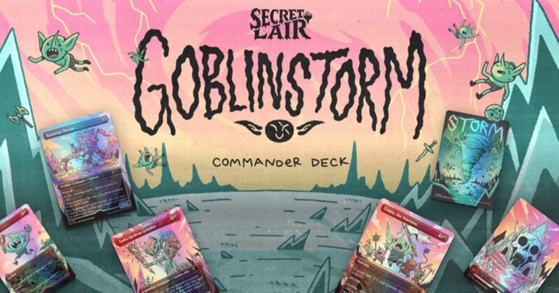 Magic: The Gathering presenta Goblin Storm, el nuevo mazo Commander lleno de estrategia y arte único