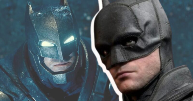 Una obra maestra visual que une todas las eras cinematográficas de Batman en una sola imagen épica
