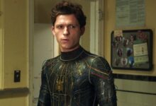 El Spider-Man de Tom Holland se viste finalmente con el icónico traje negro simbiótico en arte de Spider-Man: Brand New Day