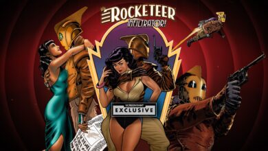 The Rocketeer vuelve a surcar los cielos con Infiltrator, la miniserie que revive su espíritu clásico