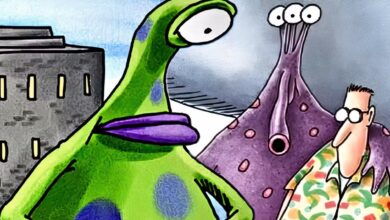 Los Aliens Más Memorables de The Far Side: Humor y Ciencia Ficción en una Galaxia Muy Lejana