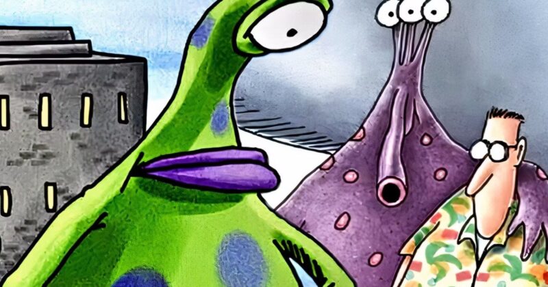 Los Aliens Más Memorables de The Far Side: Humor y Ciencia Ficción en una Galaxia Muy Lejana
